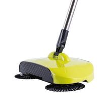 Load image into Gallery viewer, Stainless Steel Sweeping Machine Push Type Hand Push Magic Broom Dustpan Handle Household Cleaning Package Hand Push Sweeper mop