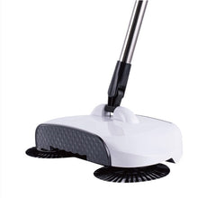 Load image into Gallery viewer, Stainless Steel Sweeping Machine Push Type Hand Push Magic Broom Dustpan Handle Household Cleaning Package Hand Push Sweeper mop