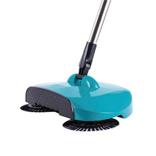 Load image into Gallery viewer, Stainless Steel Sweeping Machine Push Type Hand Push Magic Broom Dustpan Handle Household Cleaning Package Hand Push Sweeper mop