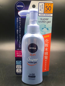 Free shipping NIVEA Super SUN Protect Water Gel Sunscreen Hyaluronic SPF50/PA+++ 140g 2018 NEW